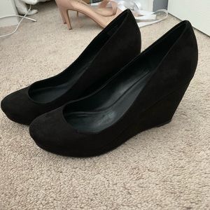 black heels